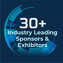 60+ Industry Leading Sponsors and Exhibitors