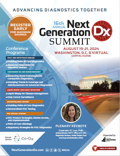 2024 Next Generation Dx Summit Brochure