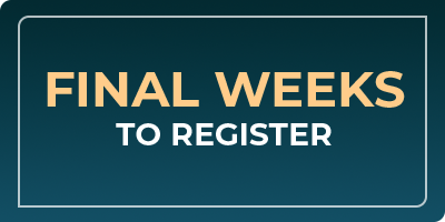 Register Early For Maximum Savings