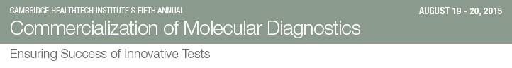 Commercialization of Molecular Diagnostics 2015 Commercialization of Molecular Diagnostics Track Banner