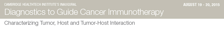 Diagnostics to Guide Cancer Immunotherapy 2015 Diagnostics to Guide Cancer Immunotherapy Track Banner